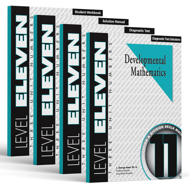 Level 11 E-Book Set | 4th Grade - 5th Grade Math Curriculum | Three-Unit Numbers: Multiplication and Division