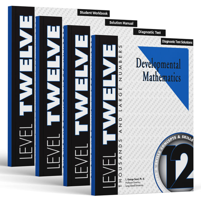 Level 12 E-Book Set | 4th Grade - 5th Grade Math Curriculum | Thousands and Large Numbers: Concepts and Skills