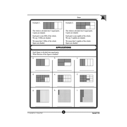 Level 13 E-Book Set | 4th Grade - 5th Grade Math Curriculum | Decimals, Fractions & the Metric System: Concepts and Skills