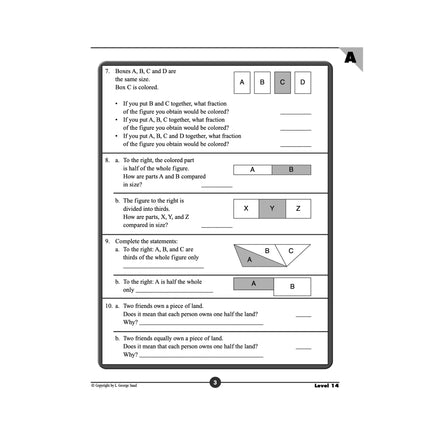 Level 14 E-Book Set | 4th Grade - 5th Grade Math Curriculum | Fractions: Concepts and Skills