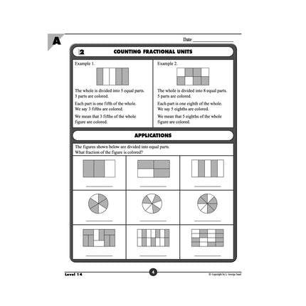 Level 14 E-Book Set | 4th Grade - 5th Grade Math Curriculum | Fractions: Concepts and Skills