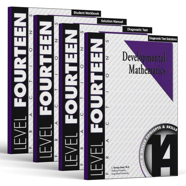 Level 14 E-Book Set | 4th Grade - 5th Grade Math Curriculum | Fractions: Concepts and Skills