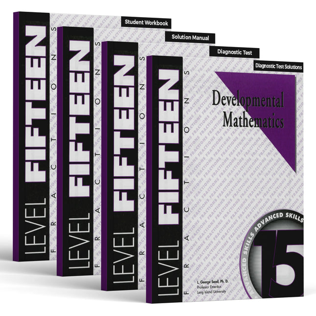 Level 15 E-Book Set | 5th Grade - 6th Grade Math Curriculum | Fractions: Advanced Skills