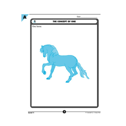 Level 1 E-Book Set | Pre-K - Kindergarten Math Curriculum | Ones: Concepts and Symbols