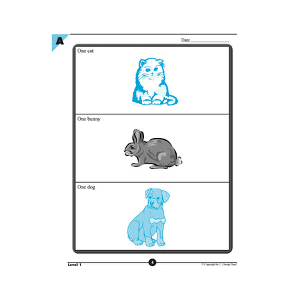 Level 1 E-Book Set | Pre-K - Kindergarten Math Curriculum | Ones: Concepts and Symbols