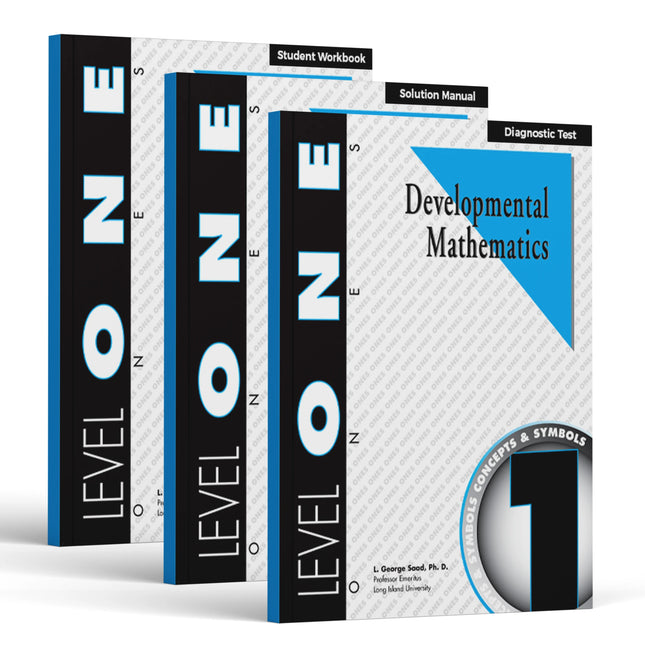 Level 1 E-Book Set | Pre-K - Kindergarten Math Curriculum | Ones: Concepts and Symbols