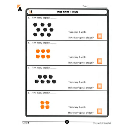 Level 3 E-Book Set | Kindergarten - 1st Grade Math Curriculum | Ones: Subtraction Concepts and Basic Facts