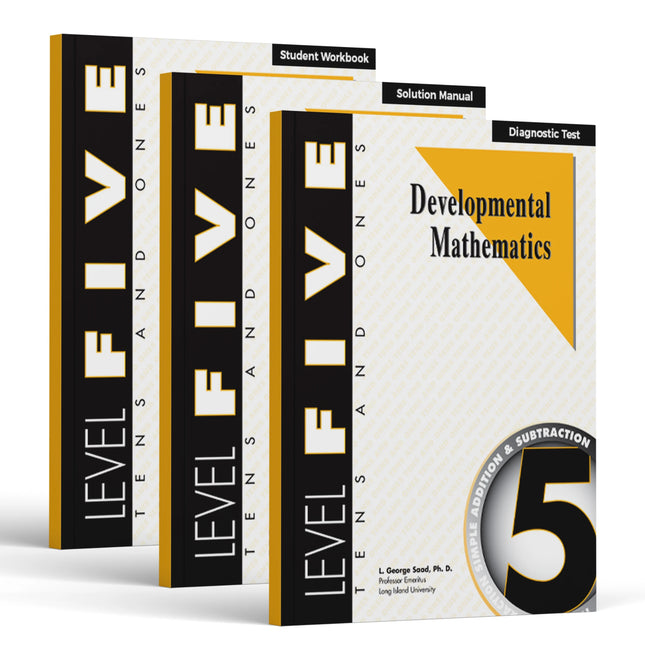 Level 5 E-Book Set | 1st Grade - 2nd Grade Math Curriculum | Tens & Ones: Simple Additions and Subtractions