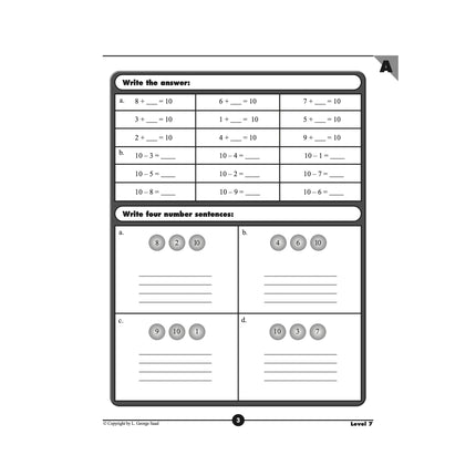 Level 7 E-Book Set | 2nd Grade Math Curriculum | Tens & Ones: Subtracting with Exchange