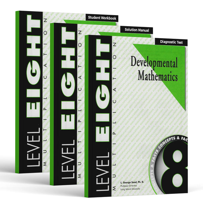 Level 8 E-Book Set | 3rd Grade Math Curriculum | Multiplication: Concepts and Facts