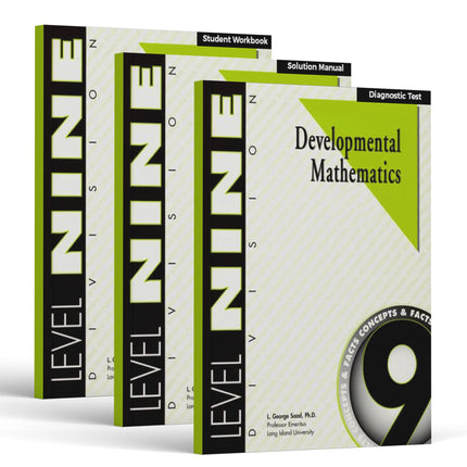 Level 9 E-Book Set | 3rd Grade Math Curriculum | Division: Concepts and Facts