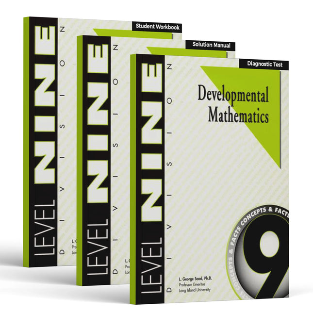 Level 9 E-Book Set | 3rd Grade Math Curriculum | Division: Concepts and Facts