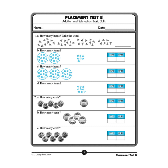 Placement Test B (for Levels 5 - 7)