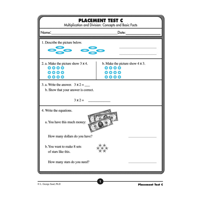 Placement Test C (for Levels 8 - 10)