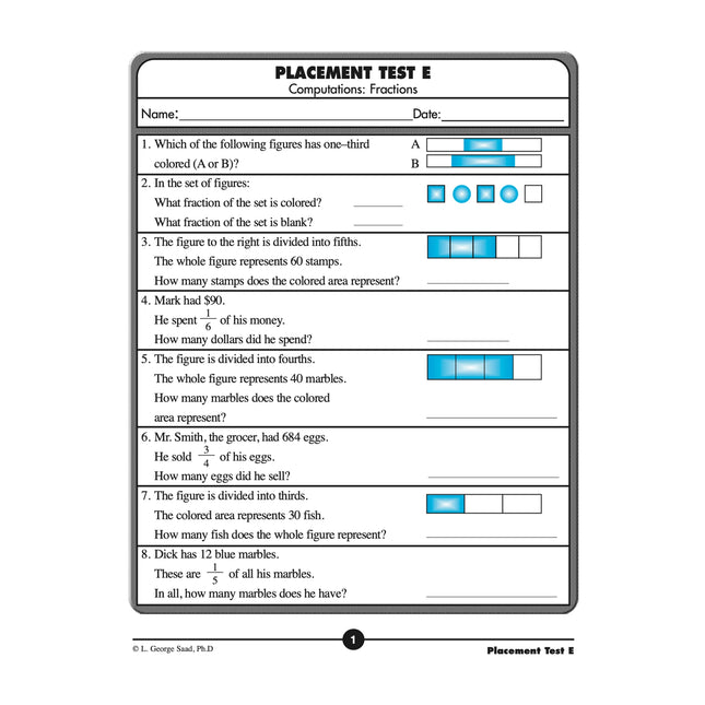 Placement Test E (for Levels 14 - 16)